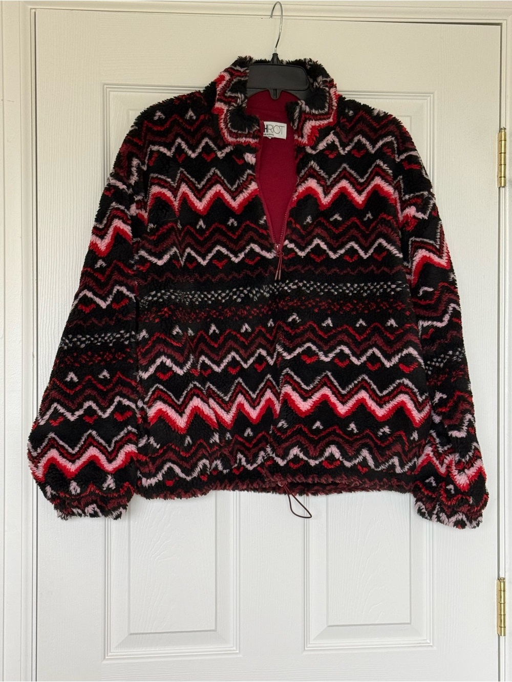 NWOT Beach Riot Leona Slopes Sherpa Fleece Half-Zip Jacket - Sz M